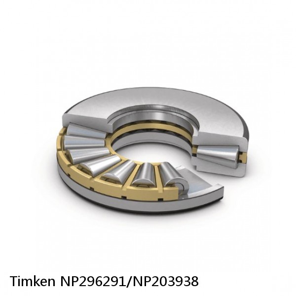 NP296291/NP203938 Timken Thrust Tapered Roller Bearings