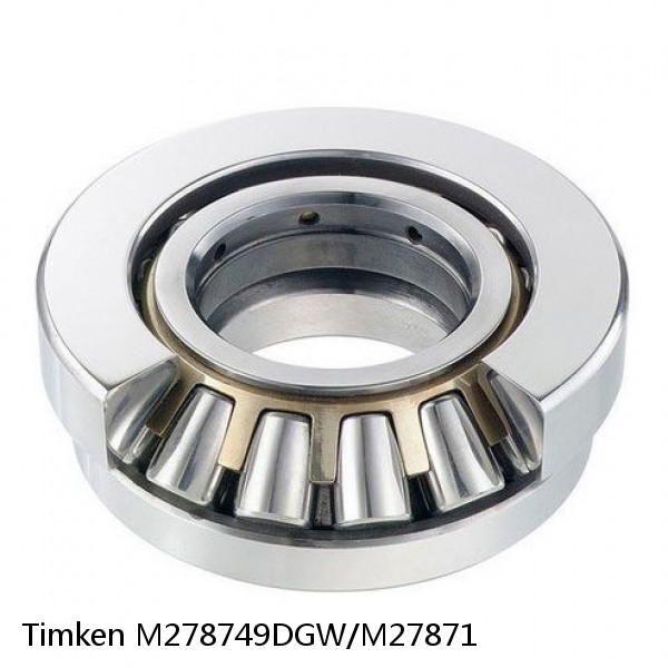 M278749DGW/M27871 Timken Thrust Tapered Roller Bearings