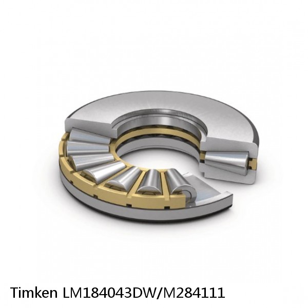 LM184043DW/M284111 Timken Thrust Tapered Roller Bearings