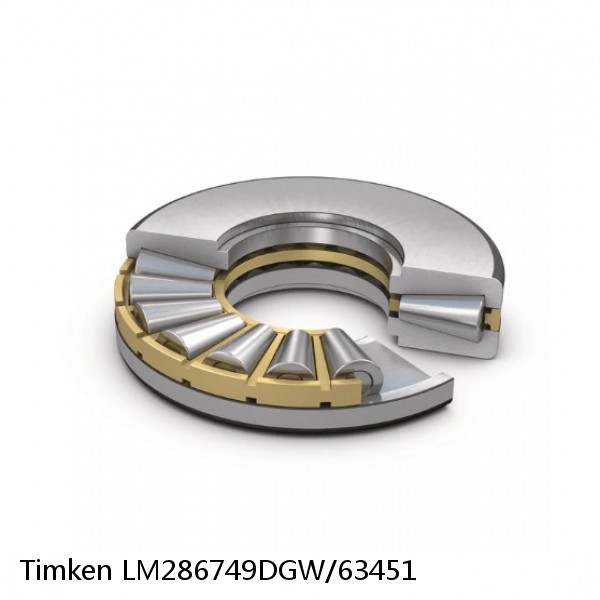 LM286749DGW/63451 Timken Thrust Tapered Roller Bearings