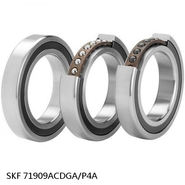 71909ACDGA/P4A SKF Super Precision,Super Precision Bearings,Super Precision Angular Contact,71900 Series,25 Degree Contact Angle