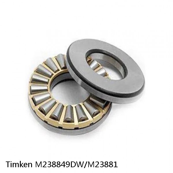 M238849DW/M23881 Timken Thrust Tapered Roller Bearings