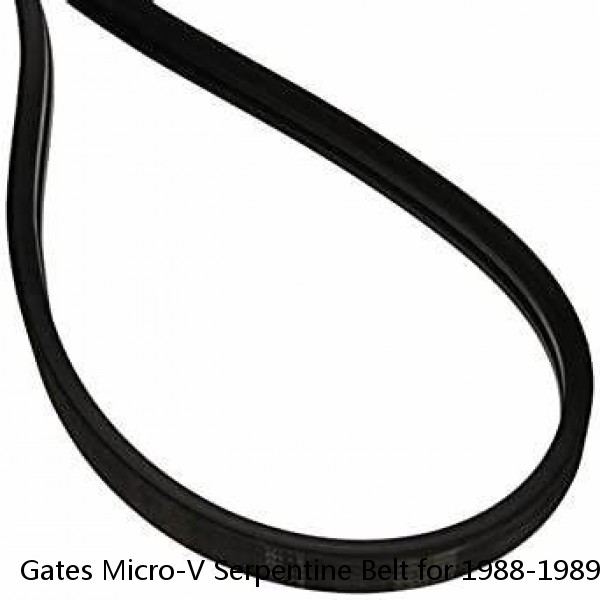 Gates Micro-V Serpentine Belt for 1988-1989 Chevrolet C3500 5.7L V8 vs