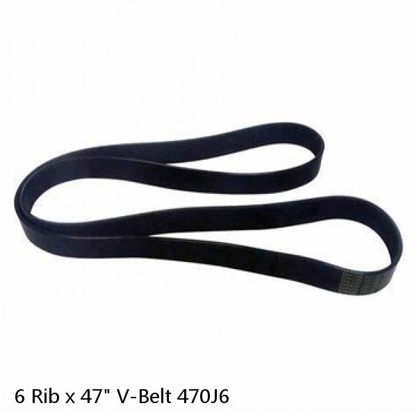 6 Rib x 47" V-Belt 470J6